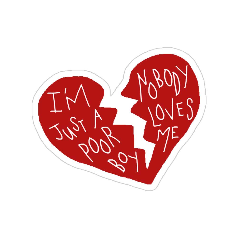Nobody Loves Me Sticker