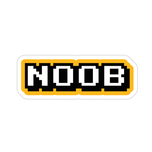 Noob Sticker