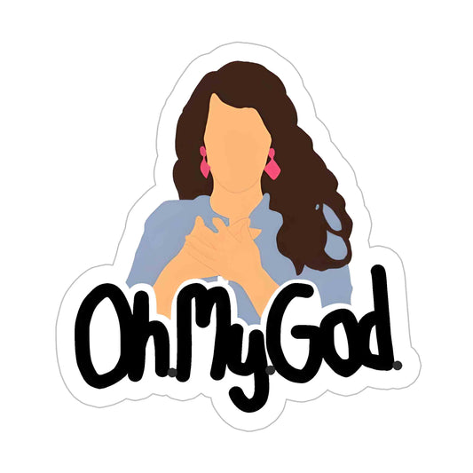 Oh My God Sticker