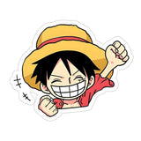 Old Luffy Smile  Sticker