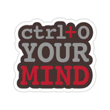 Open Your Mind Sticker