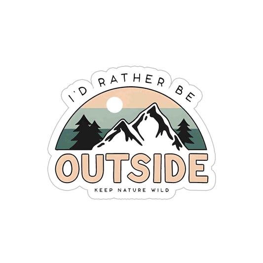 Outside Sticker