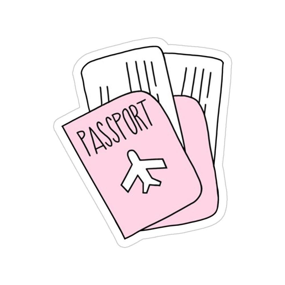 Passport Book Sticker