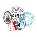 Passport Stamp Sticker