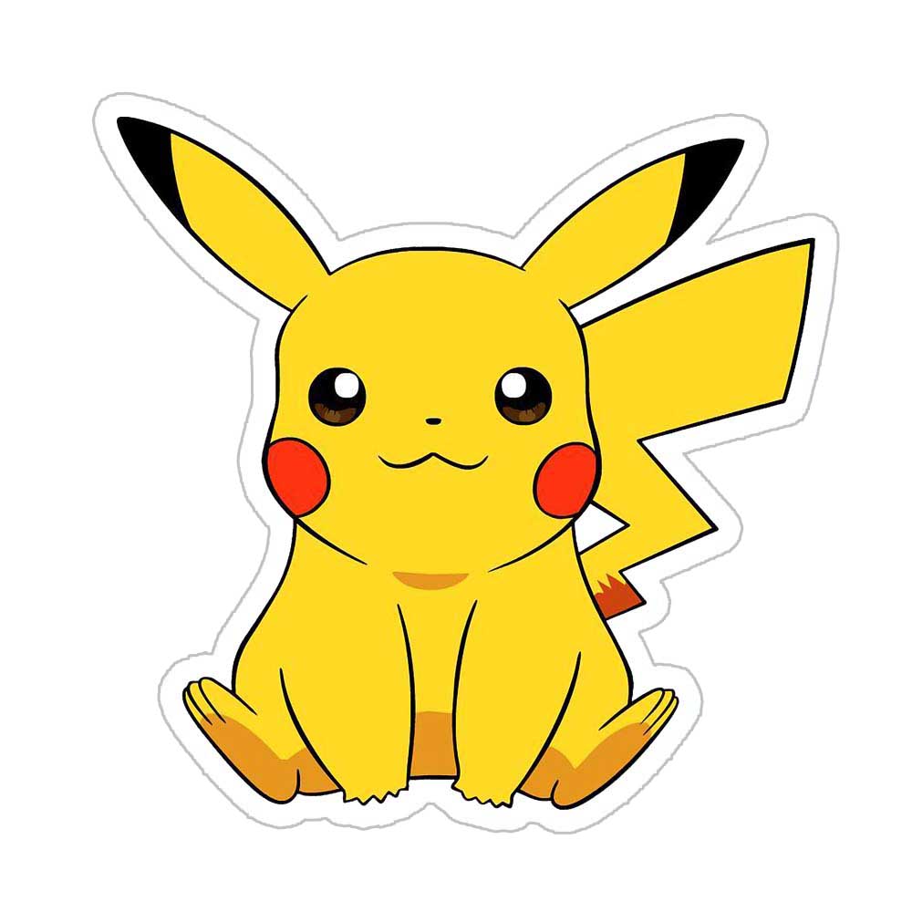 Cute Pikachu Sticker