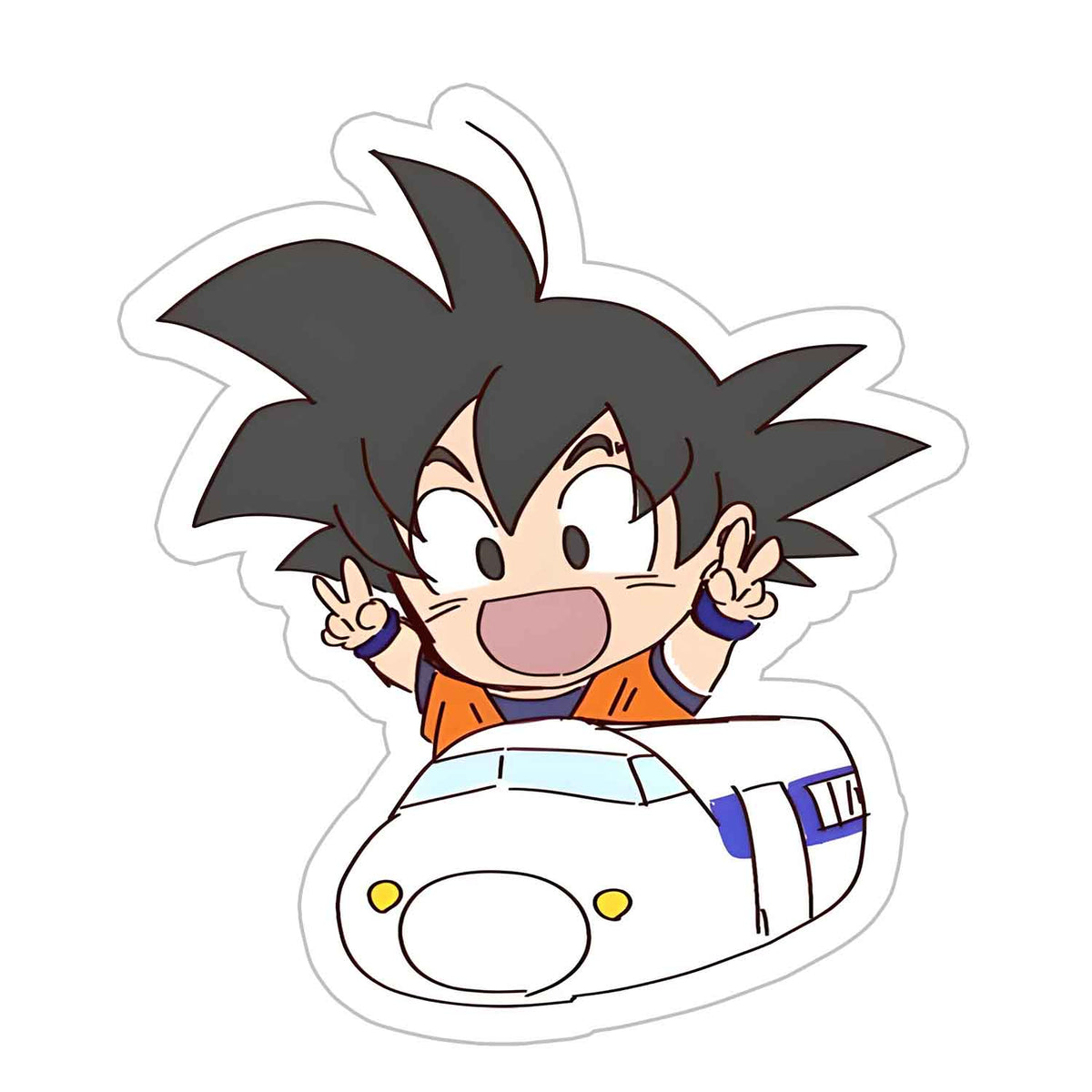 Pilot Goku Sticker