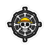 Pirate Compass Sticker