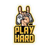 Play Hard Sticker