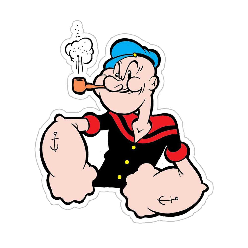 Popeye The Sailor Man Sticker