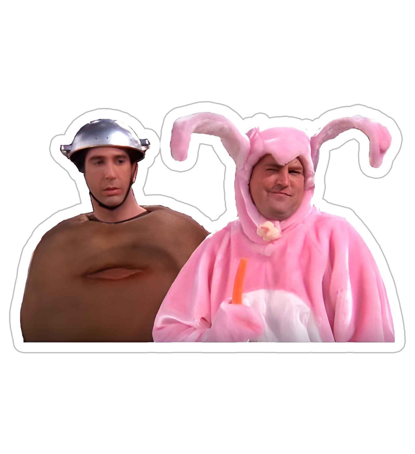 Potato Satellite and Velveteen Rabbit Sticker