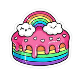 Rainbow Cake Sticker