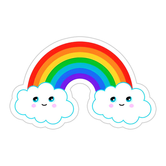 Rainbow Cloud Sticker