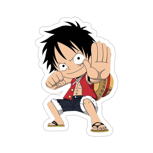 Ready to foght luffy Sticker