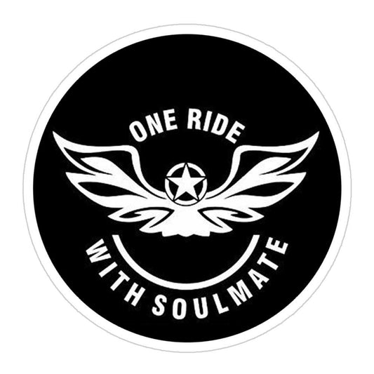 Ride With Soulmate Stickers