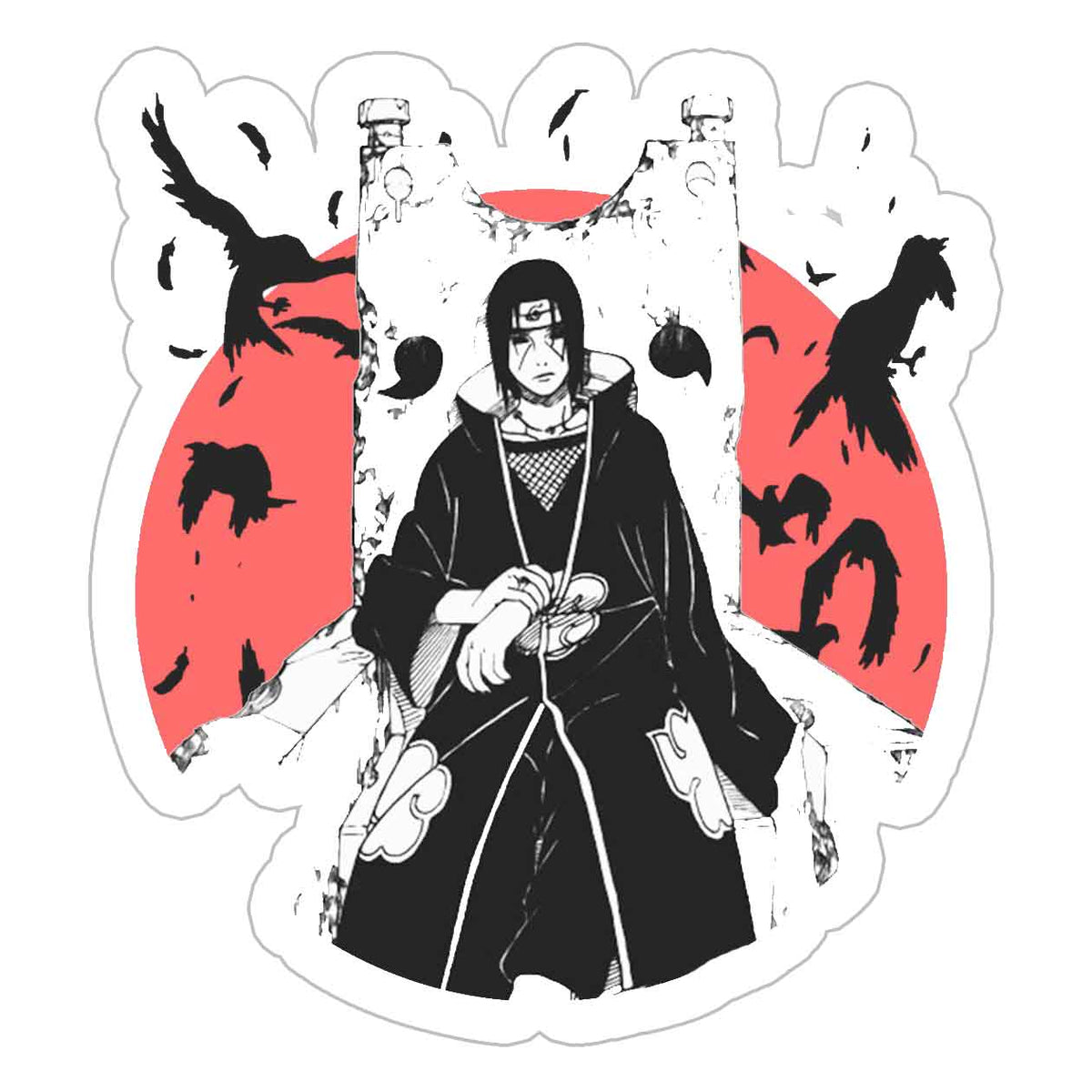 Ruler Itachi Sticker