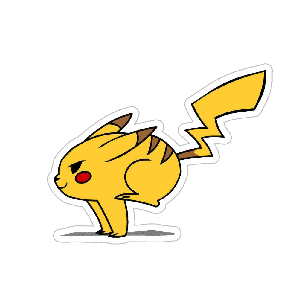Running Pikachu Sticker