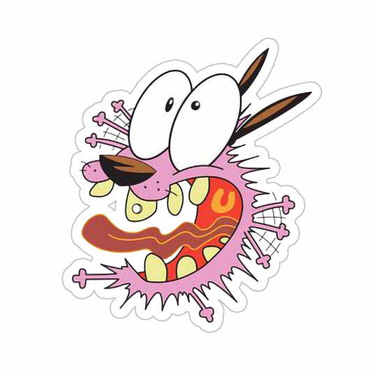 Scary Courage the Cowardy Sticker