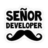 Senor Developer Sticker