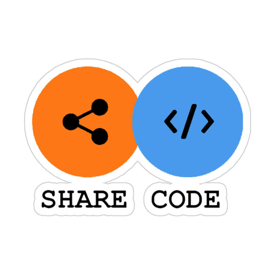 Share Code Sticker