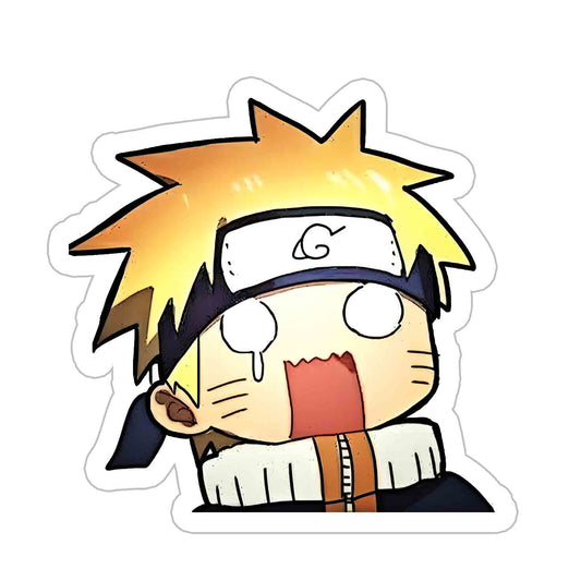 Shocked Naruto Sticker