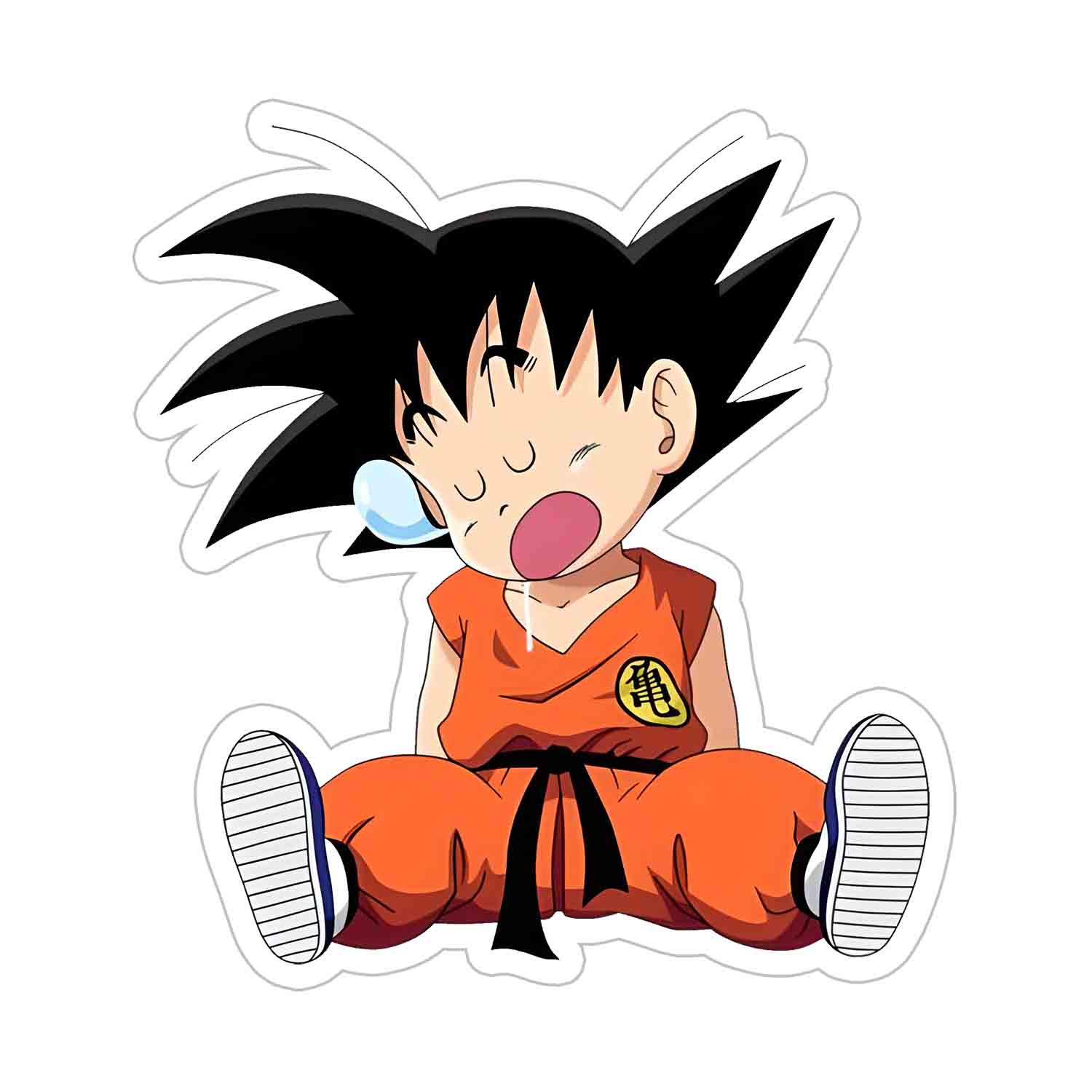 Sleepy Goku Sticker