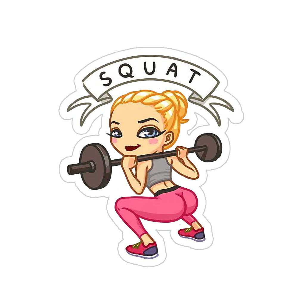 Squat Sticker