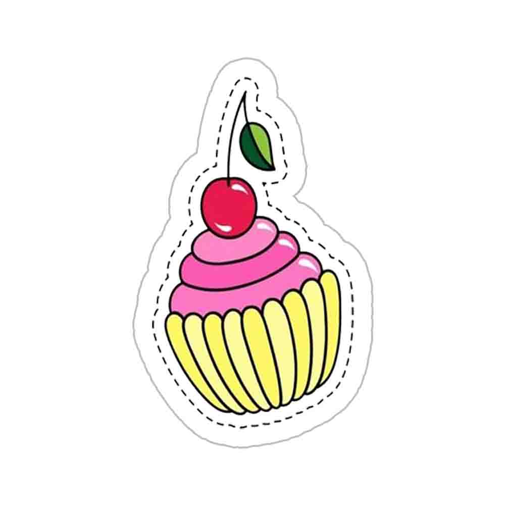 Strawberry Pastree with Cherry Sticker