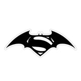 Superman & Batman Sticker