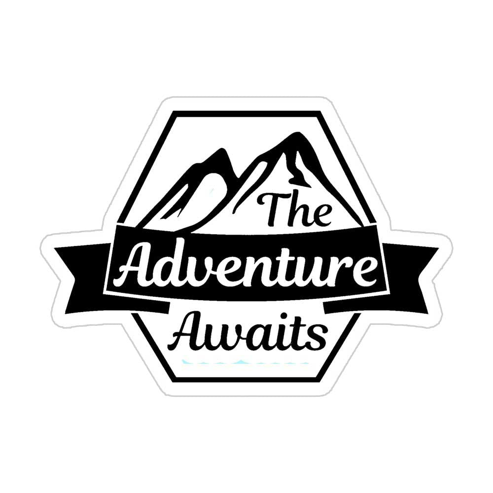 The Adventure Awaits Sticker