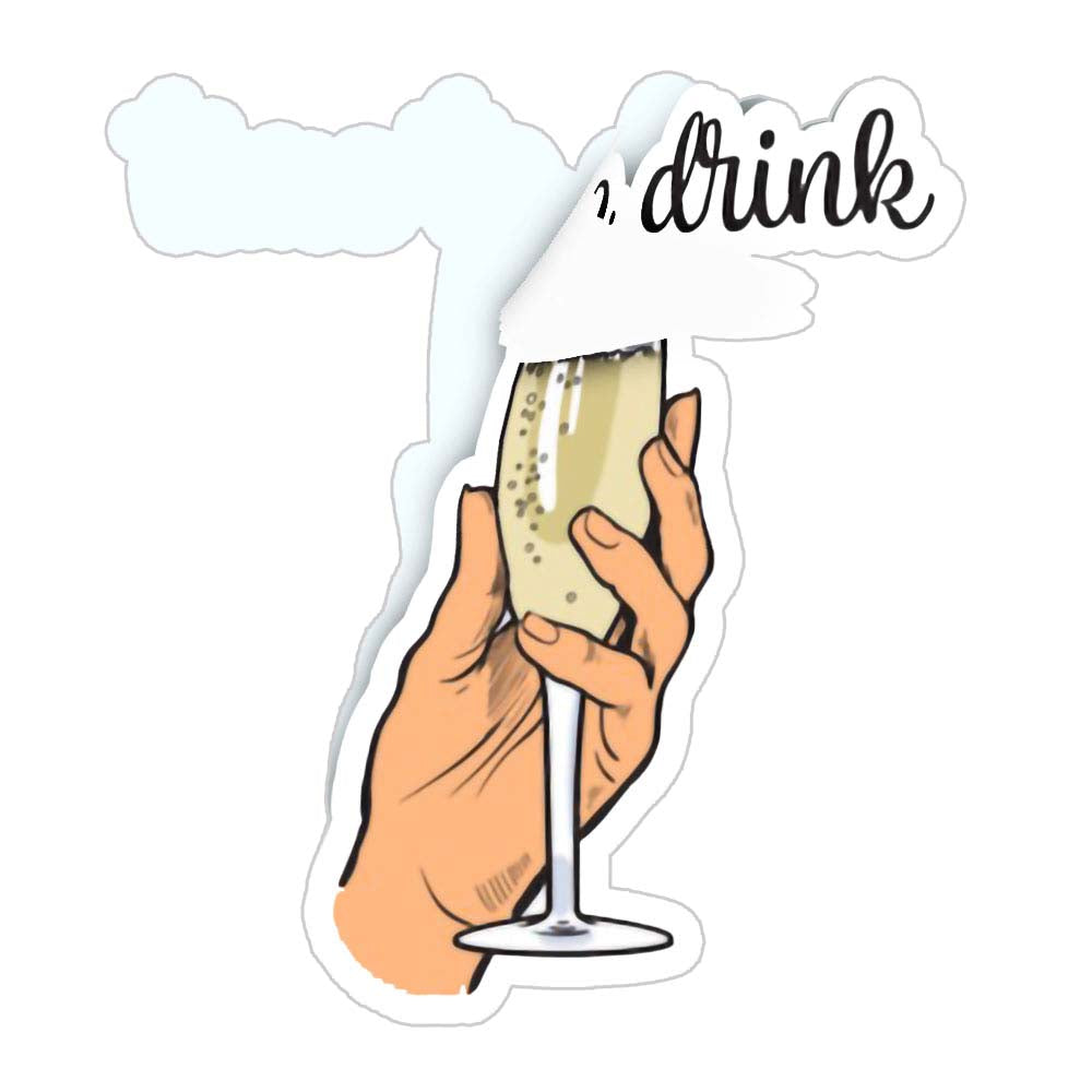 Time to drink Sticker