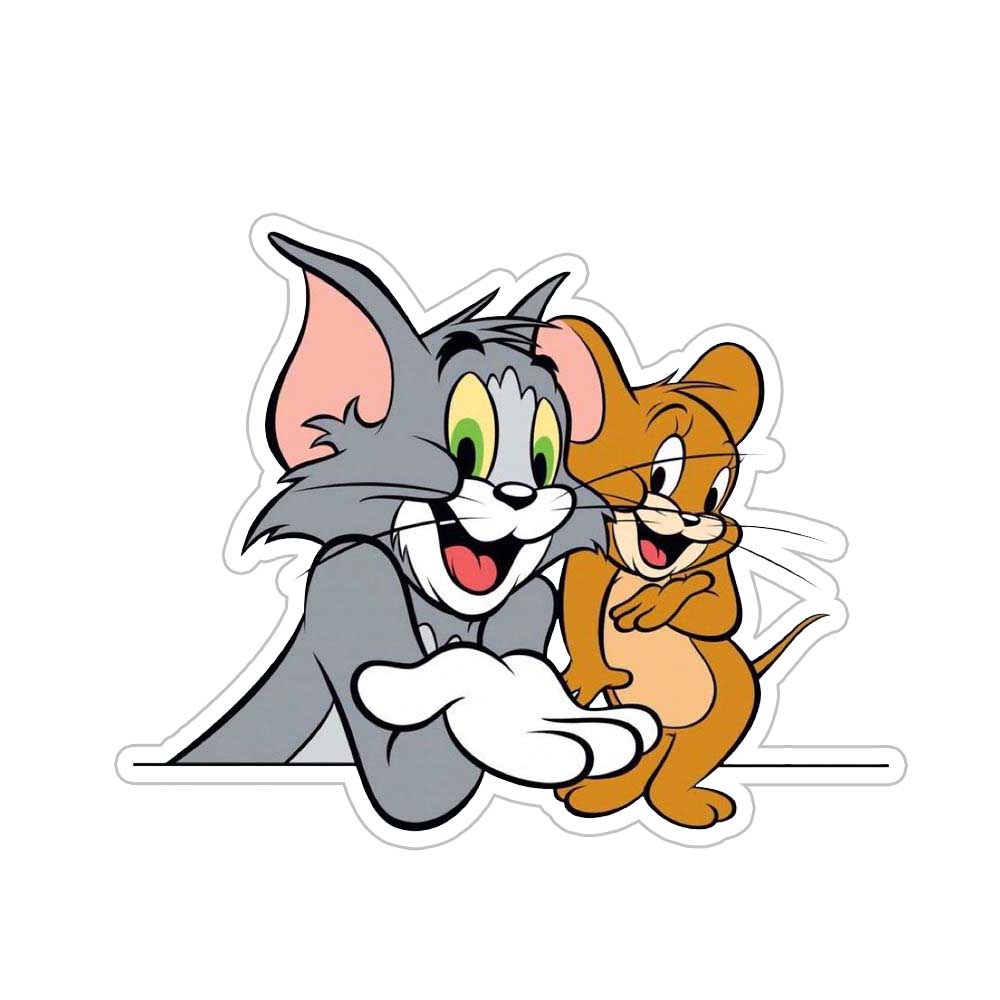 Tom & Jerry Friendship Sticker