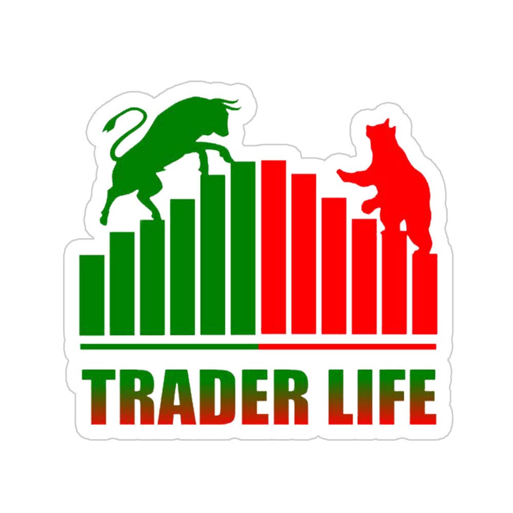 Trader Life Sticker