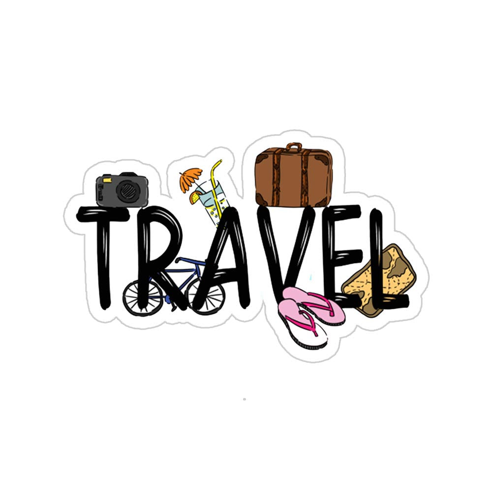 Travels Sticker