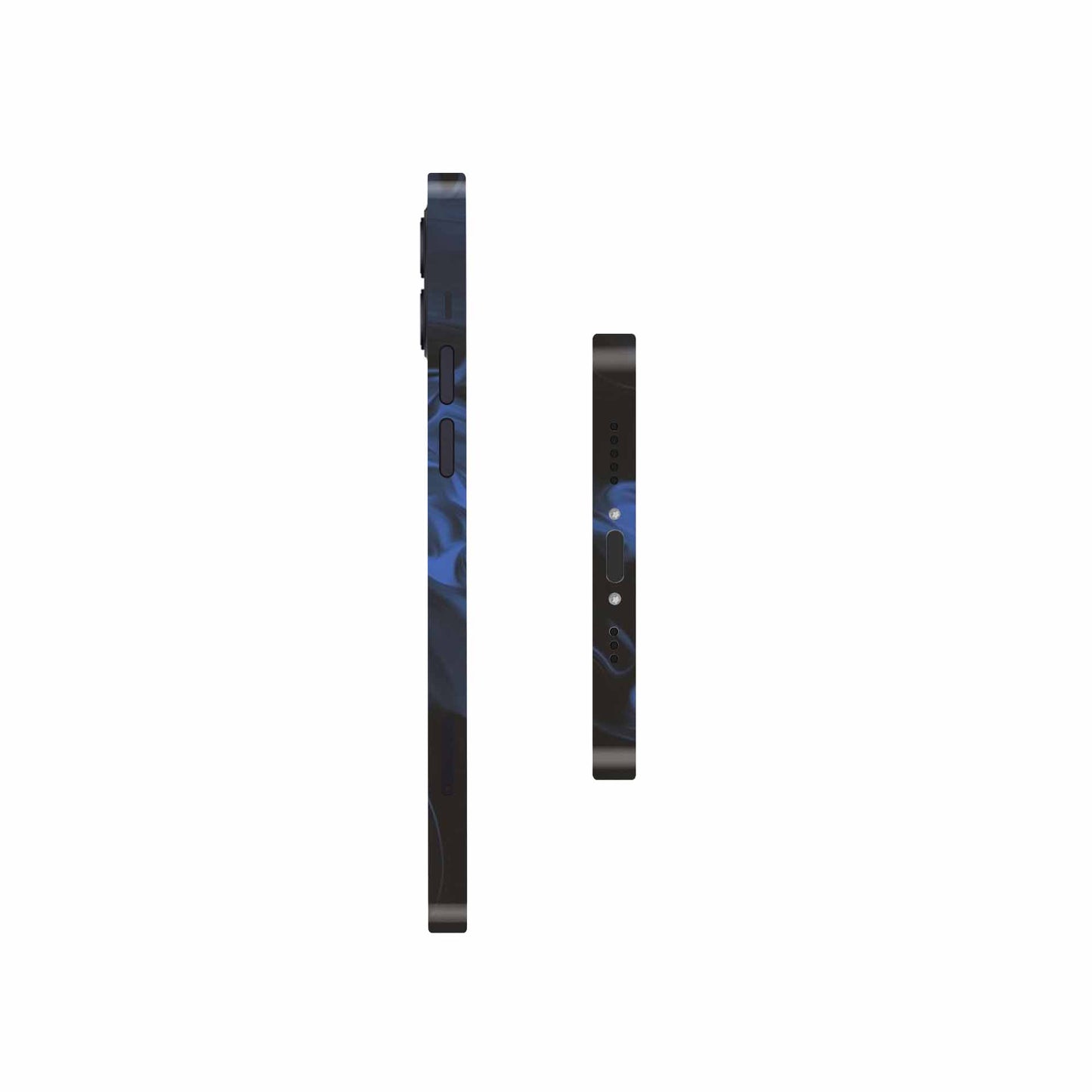 Ultra Marine Blue Abstract Skin