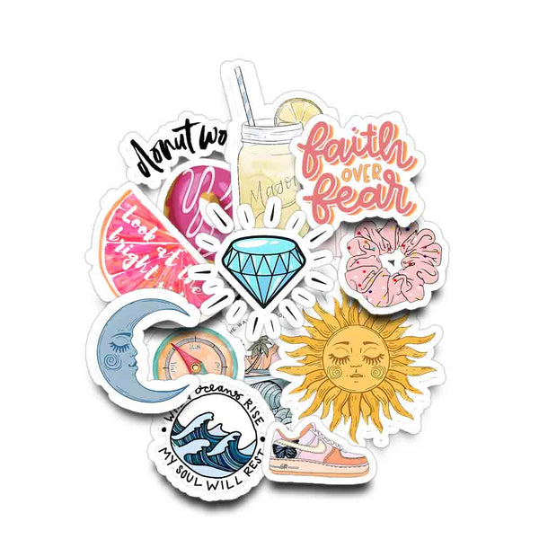 Girly Aesthetic Sticker (pack of 20)
