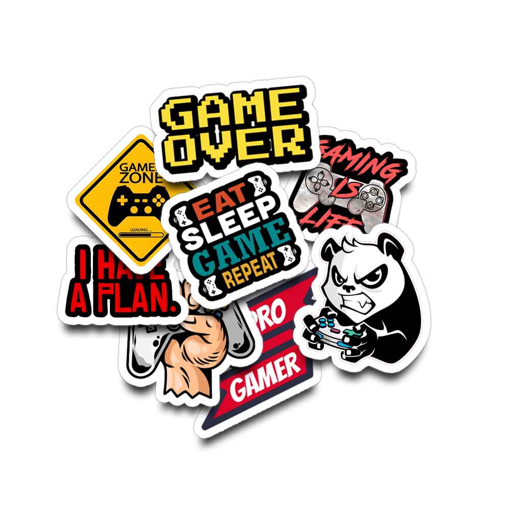 Gamers Sticker (Pack of 10) – Wrapupskin