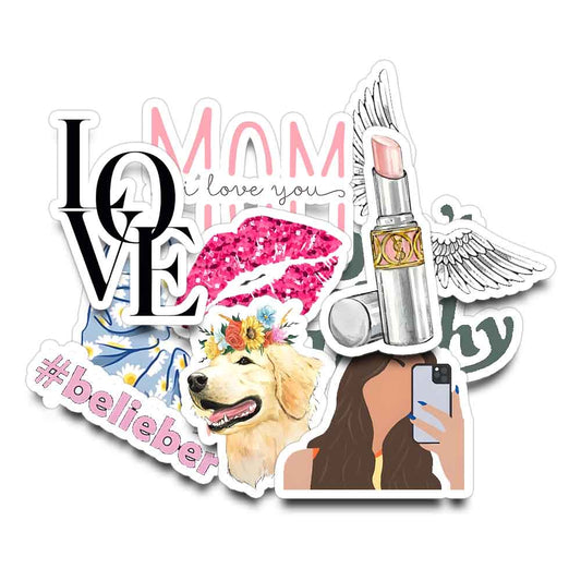 Girly Sticker (Pack of 10)