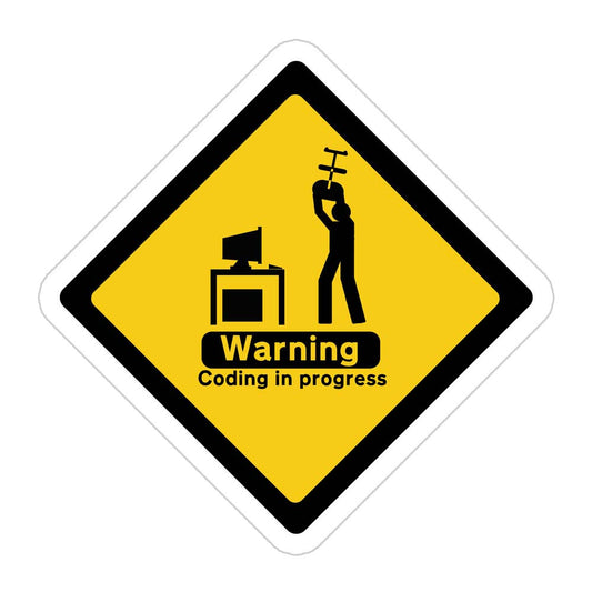 Warning Sticker