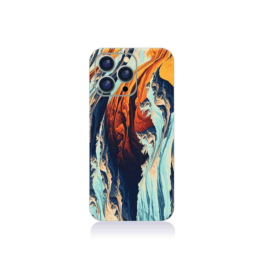 Water & Flames Abstract Skin