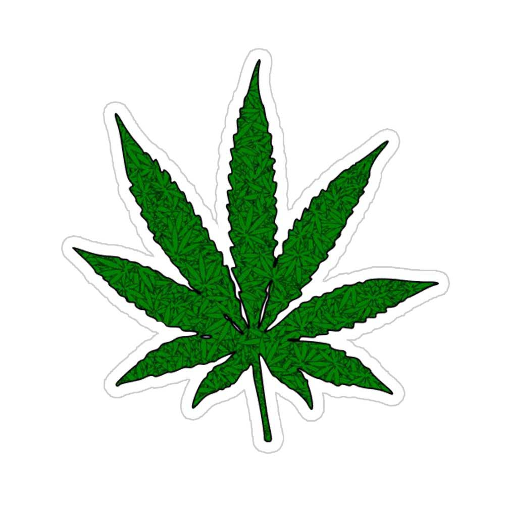 Weed Leaf Sticker