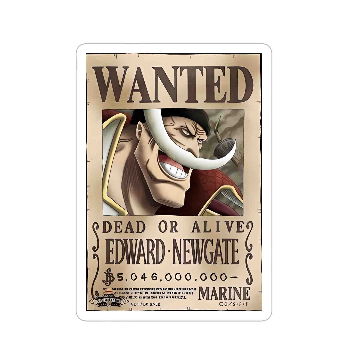 Whitebeard Bounty Sticker