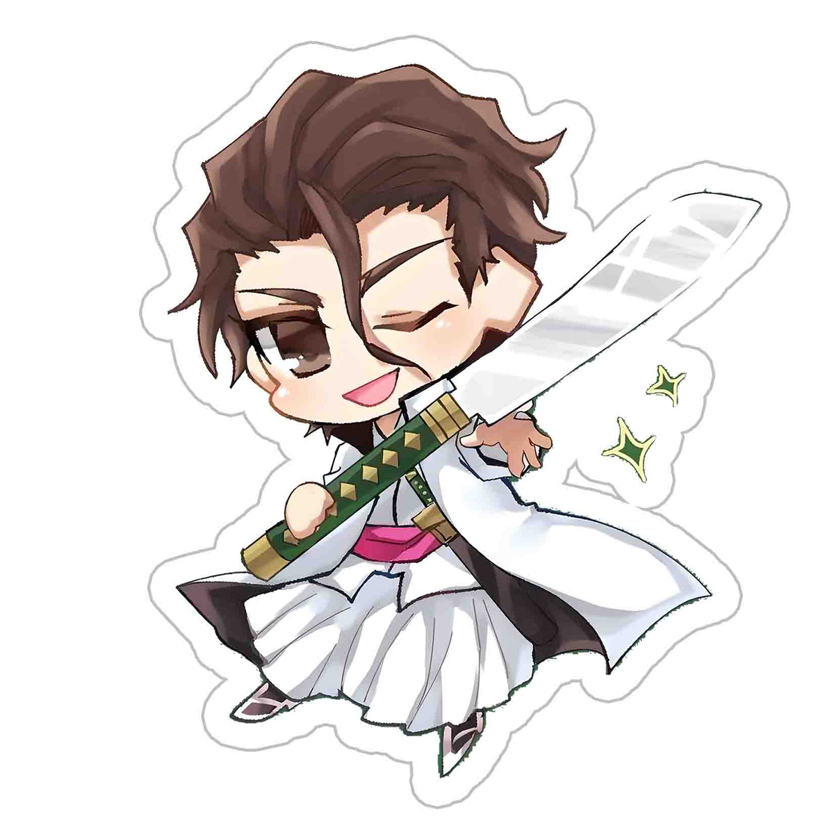 Captain Aizen Sticker