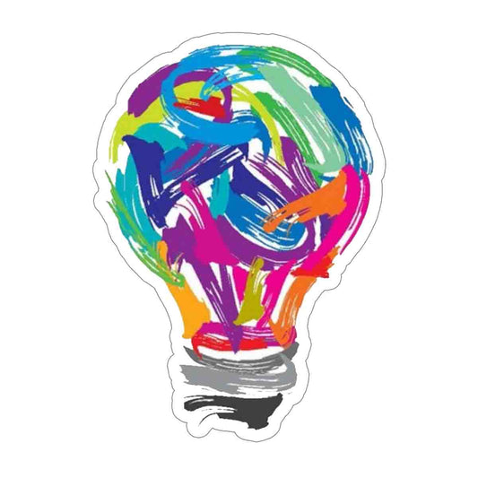 The Bulb of Colors Sticker