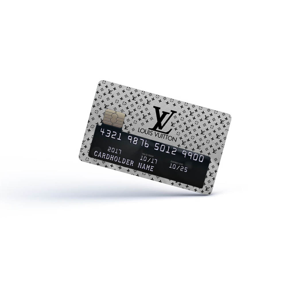 Metallic LV Card