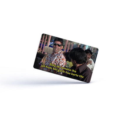 Beta Ek Zamana Tha Card