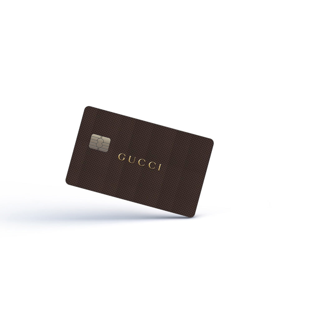 Gucci brown Card