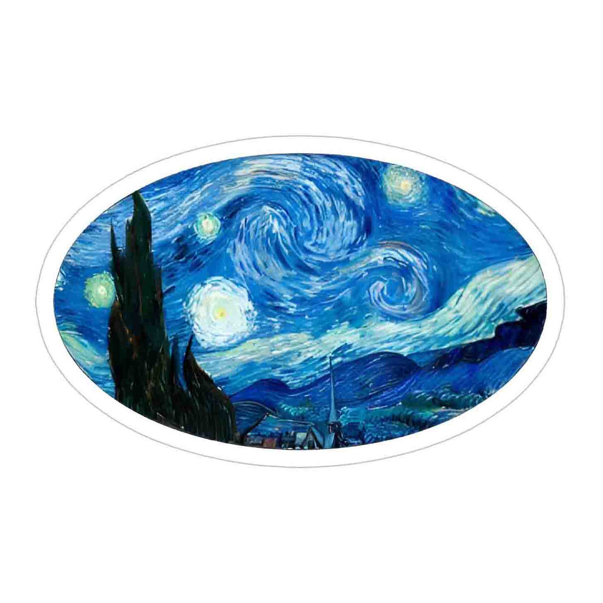 Night Dream Scenery Sticker