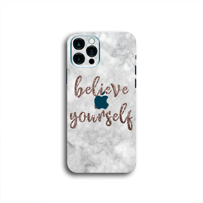 Believe In Yourself Marble Skin