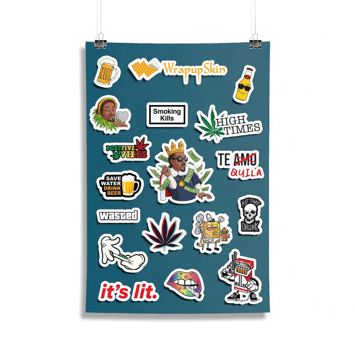 Alcoholic Sticker Pack