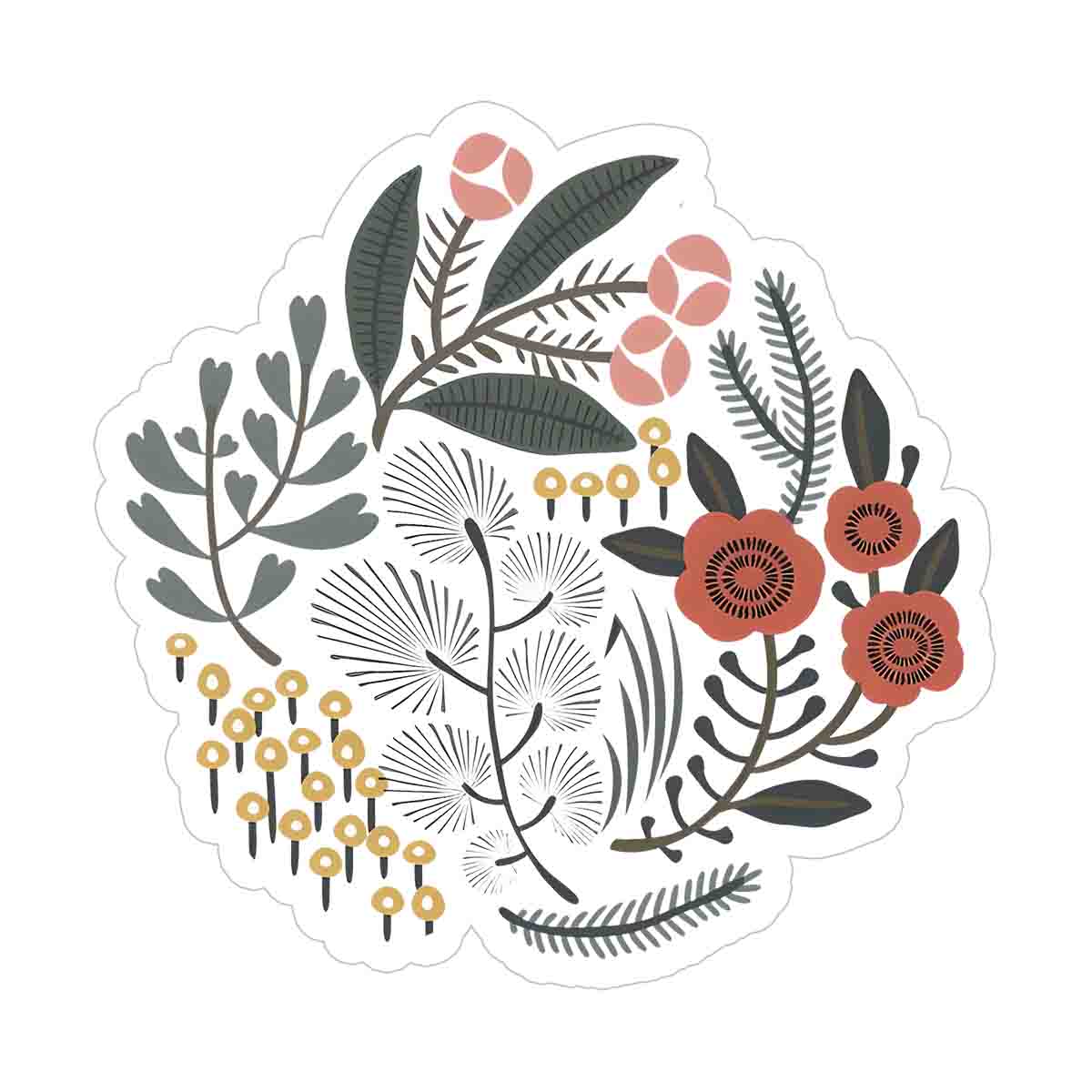 Flowers Bunch Sticker